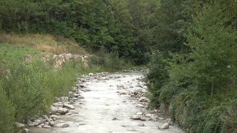 River in the valley of aran Video stock 97938621