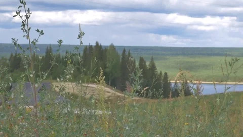 River valley Stock Footage 81014527