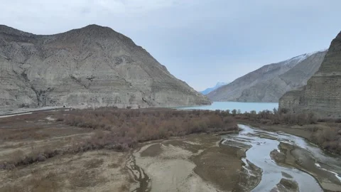 River valley lake Stock Footage 263284404