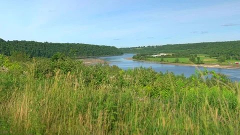 River Valley Slider Shot Stock-Footage 78158048
