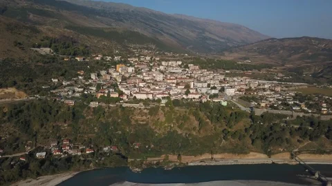 River valley at sunrise Stock-Footage 129202833
