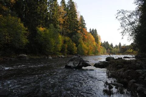 River Vantaankoski Stock Photos