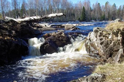 River Västerdalälven Stock Photos