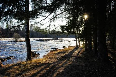 River Västerdalälven Stock Photos