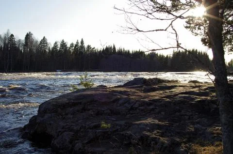 River Västerdalälven Stock Photos
