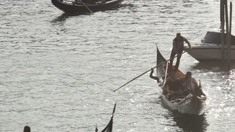 River Venice Stock Footage 137550294