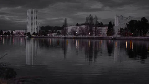 River Vichy Allier Foto stock