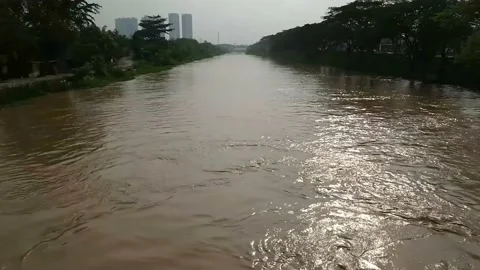 River View in the Afternoon Stock Footage 198535824