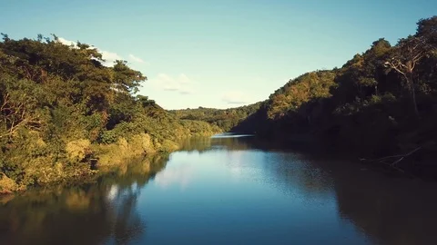 River view Stock Footage 100756030