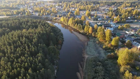 River view Stock Footage 162779446