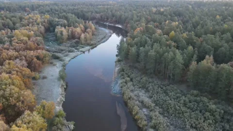 River view Stock Footage 162791397