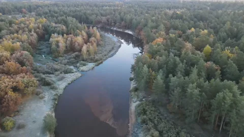 River view Stock Footage 162792611