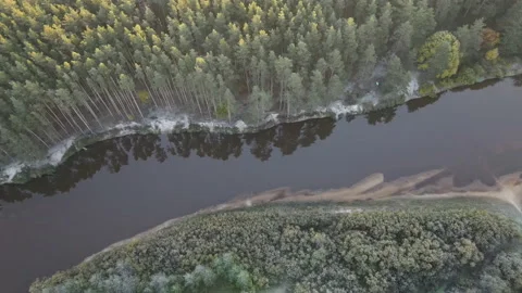 River view Stock Footage 162798024