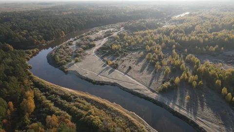 River view Stock Footage 162798607
