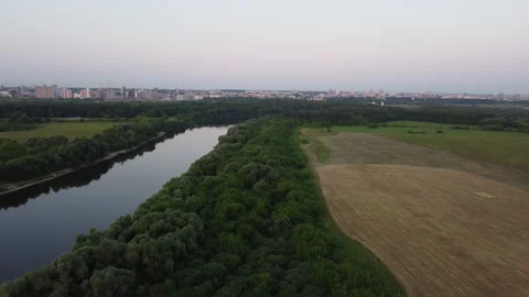 River view Stock Footage 163483402