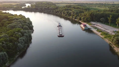 River view Stock Footage 163485286