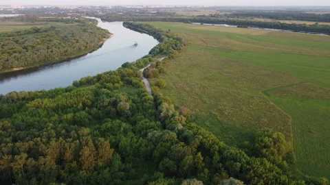River view Stock Footage 163487560