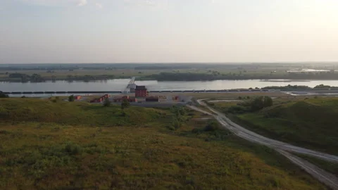 River view Stock Footage 163488831