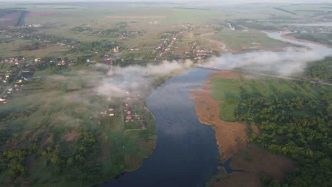 River view Stock Footage 164028716