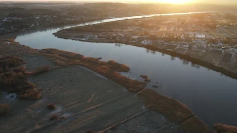 River view Stock Footage 165843682