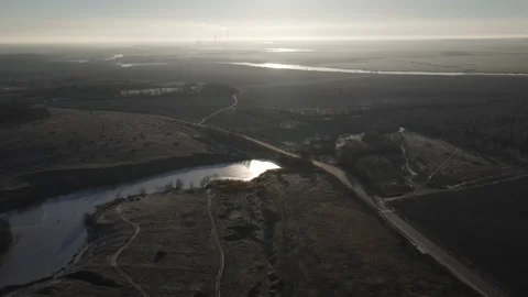 River view Stock Footage 165846845