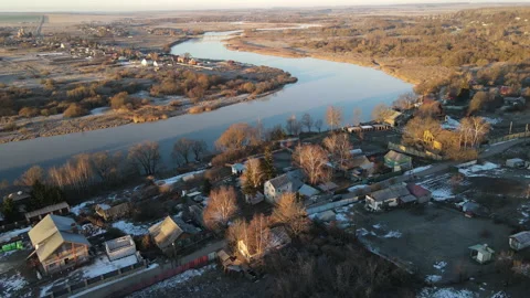 River view Stock Footage 165849712