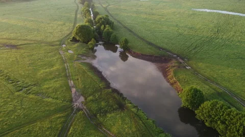 River view Stock Footage 166594548