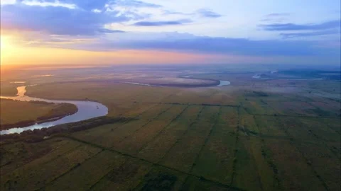 River view Stock Footage 240962932