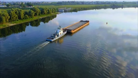 River view Stock Footage 240963098