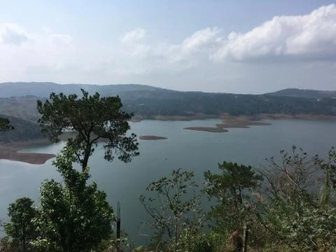 River View From Height Stock Photos