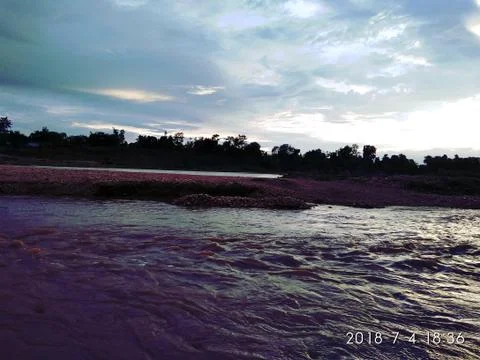 River View Fotos Stock