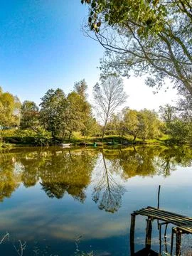 The river view 스톡 사진