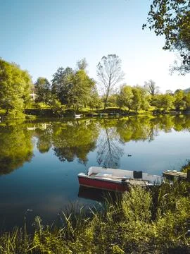 The river view 스톡 사진