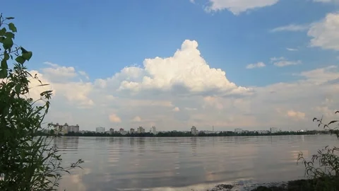  River view at sunny day Stock Footage 158012203