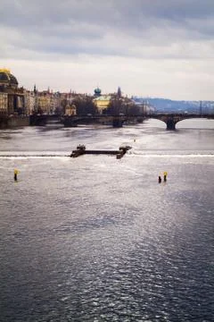 River Vltava Stock Photos