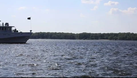 River Volga Cruiser Video stock 7907005