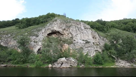 River Volga Stock Footage 7905565