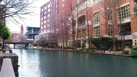 River Walk in San Antonio. Stock-Footage 72325932
