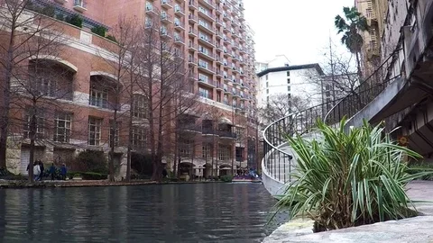 River Walk in San Antonio. Stock Footage 72326060