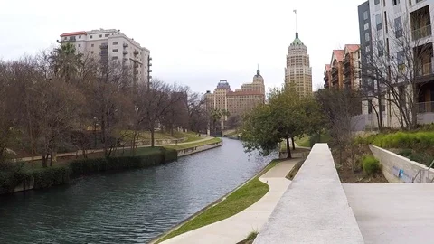 River Walk in San Antonio. 스톡 동영상 72326197