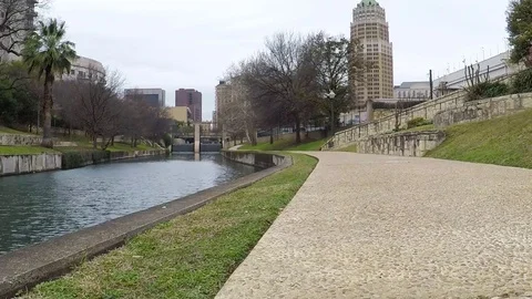 River Walk in San Antonio. Stock Footage 72326269