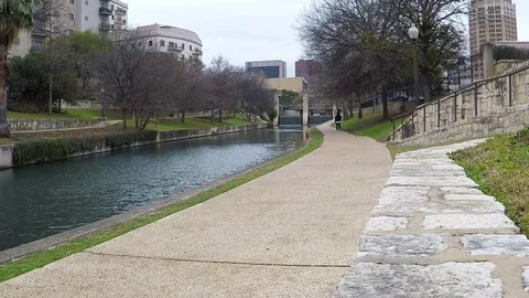 River Walk in San Antonio. Video stock 72326350