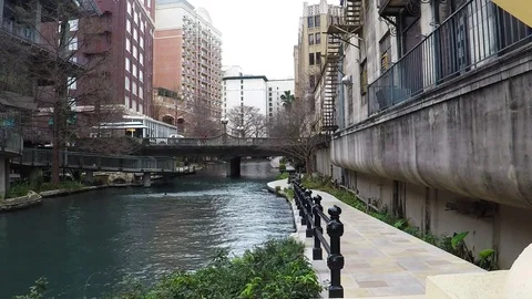 River Walk in San Antonio. 스톡 동영상 72326484