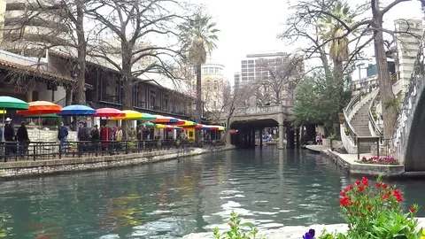 River Walk in San Antonio. Stock-Footage 72326772