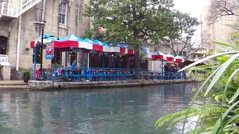 River Walk in San Antonio. 스톡 동영상 72326811