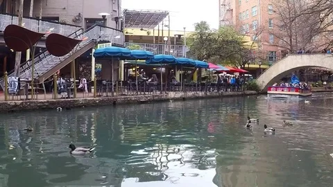 River Walk in San Antonio. Video stock 72326860