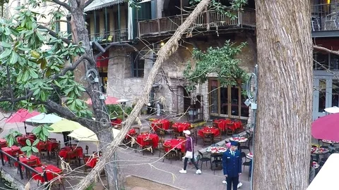 River Walk in San Antonio. Stock Footage 72327030
