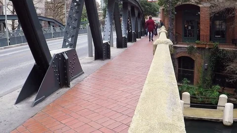 River Walk in San Antonio. Video stock 72327144
