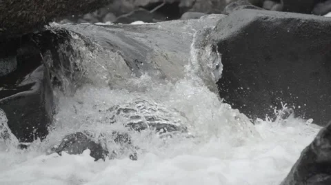 River Water Flow Stock-Footage 52667934