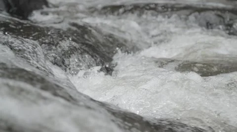 River Water Flowing Stock-Footage 52668016